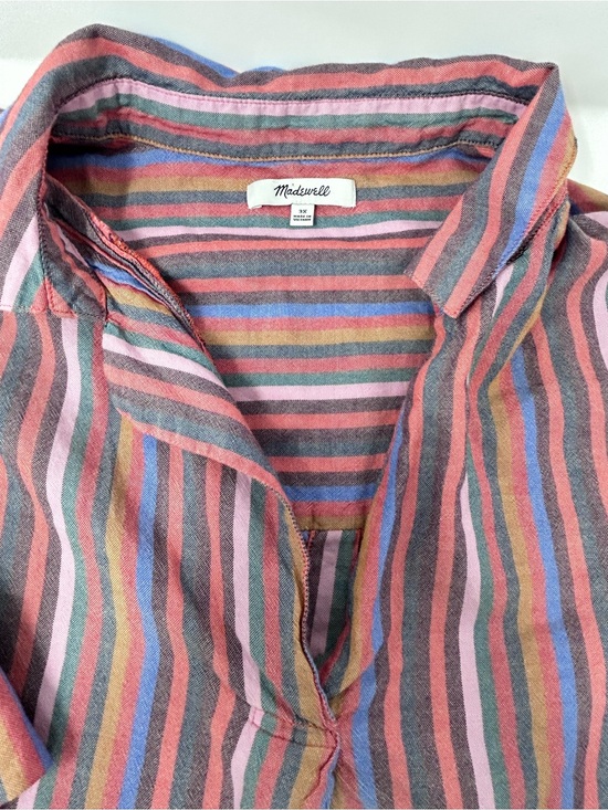 Madewell Tops - Madewell Women’s Striped Button-Down Shirt - Multicolor